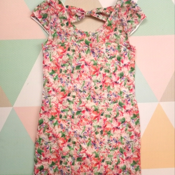 FREE PEOPLE LACE BODYCON MINI DRESS S - Picture 5 of 16